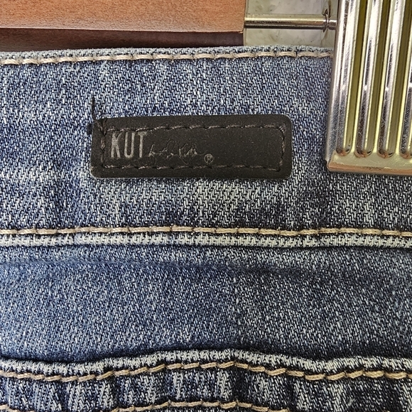 Kut from the Kloth Catherine Boyfriend Cuffed Mid Rise Jeans Womens 2P - Picture 10 of 15